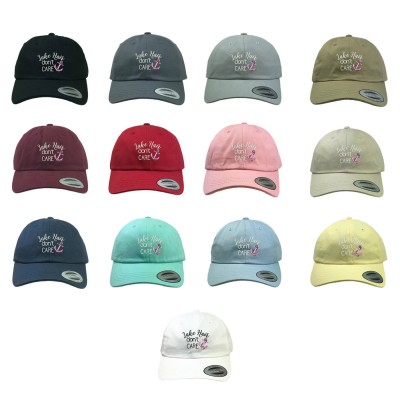 LAKE HAIR DON'T CARE Yupoong Classic Dad Hat Summer Lake Life Caps  Many Colors  eb-33835442